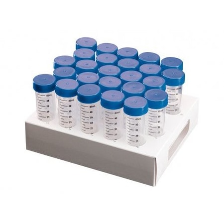 Scientific Specialties Poly Centrifuge Tubes w/ Printed Grads, Sterile, 50ml, 25/Tray, 500/PK 163226S